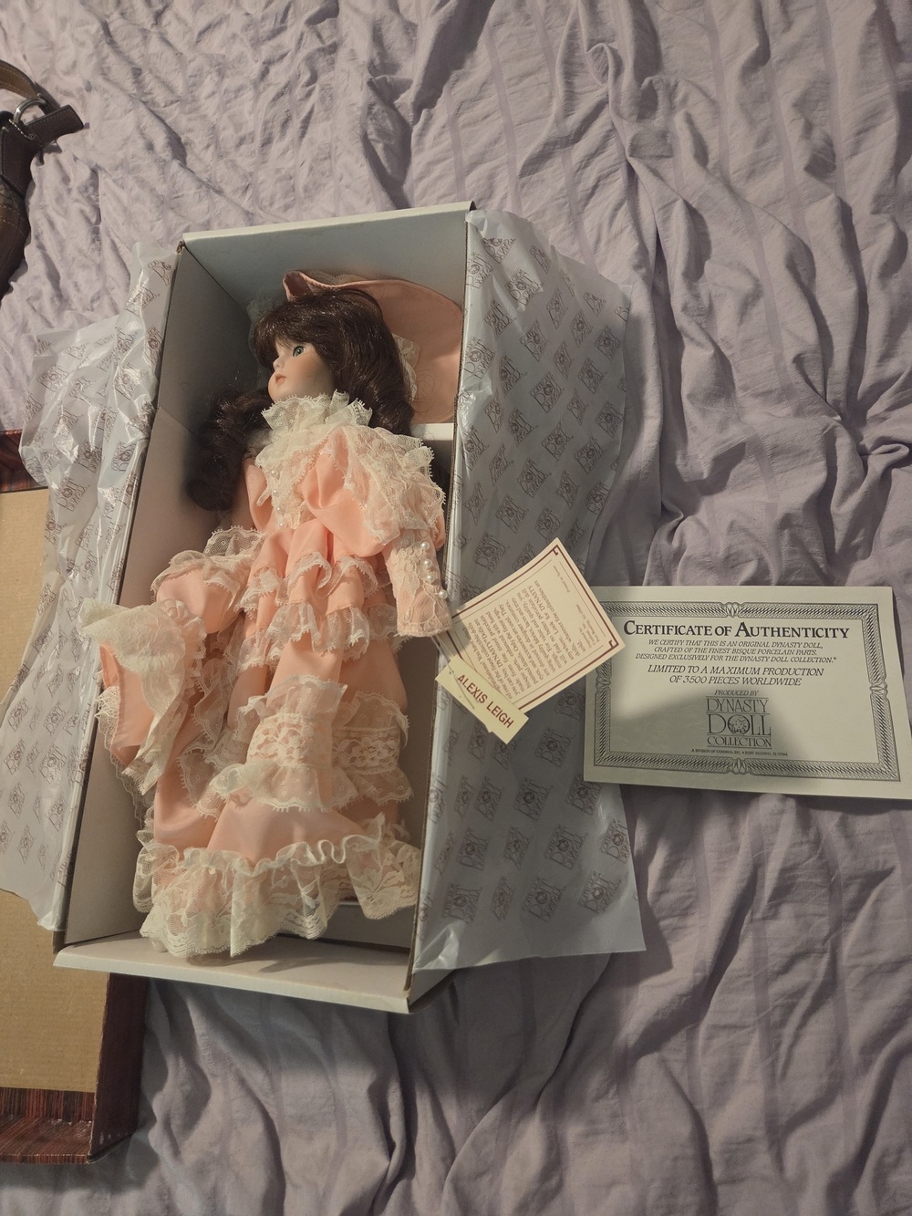Dynasty Doll Collection "Alexis Leigh" Porcelain Doll